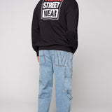 DORFMAN - Loose Fit Carpenter Pant - Dark Stone Denim