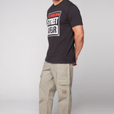 GELFAND - Loose Fit Cargo Pant with Adjustable Hems - Light Olive Ripstop