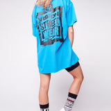 Safety Pin Logo T-Shirt - Blue