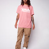 Team Logo T-Shirt - Dusty Rose