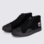 Vision Street Wear Leather Suede High Top Skateboard Sneakers Black