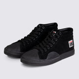 Vision Street Wear Leather Suede High Top Skateboard Sneakers Black