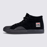 Vision Street Wear Leather Suede High Top Skateboard Sneakers Black