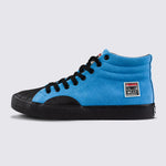 Vision Street Wear Leather Suede High Top Skateboard Sneakers Teal