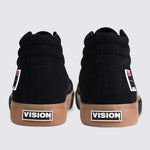 Vision Street Wear Canvas High Top Skateboard Sneakers Black