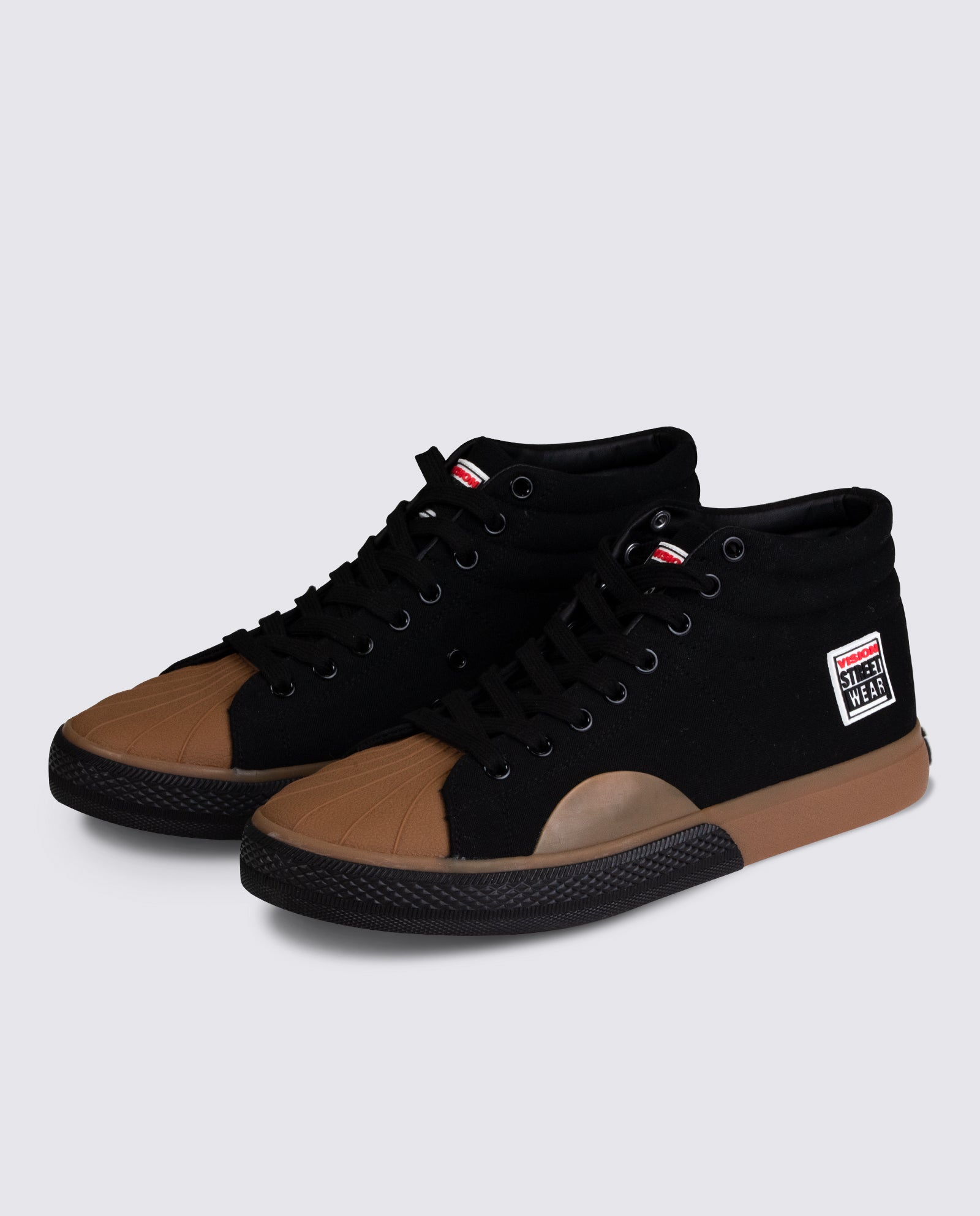 Vision Street Wear Canvas High Top Skateboard Sneakers Black