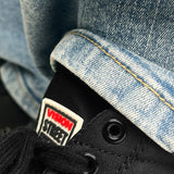 Canvas High Top Sneakers - Black