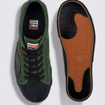 Vision Street Wear Leather Suede Low Top Skateboard Sneakers Army