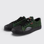 Vision Street Wear Leather Suede Low Top Skateboard Sneakers Army