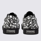 Vision Street Wear Canvas Low Top Skateboard Sneakers Skull