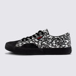 Vision Street Wear Canvas Low Top Skateboard Sneakers Skull