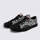 Vision Street Wear Canvas Low Top Skateboard Sneakers Skull