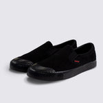 Vision Street Wear Canvas Skateboard Slip On Shoes Black