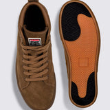 All Suede High Top Sneakers - Tobacco