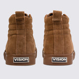 All Suede High Top Sneakers - Tobacco