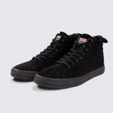 All Suede High Top Sneakers - Black