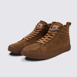 All Suede High Top Sneakers - Tobacco