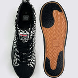 Canvas High Top Sneakers - Black Broken Check