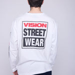 Vision Street Wear Puffy Print T-Shirt Ivory