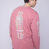 Vision Street Wear Team Logo T-Shirt Dusty Rose