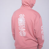 Vision Street Wear Team Logo Hoodie Dusty Rose