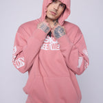 Vision Street Wear Team Logo Hoodie Dusty Rose