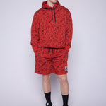 Vision Street Wear Aop Tattoo Shorts Red