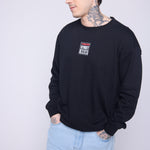 Vision Street Wear Printed Box Logo Sweatshirt Black