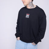 Vision Street Wear Printed Box Logo Sweatshirt Black