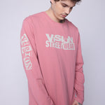 Vision Street Wear Team Logo T-Shirt Dusty Rose