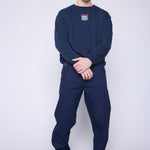 Vision Street Wear Printed Box Logo Sweatshirt Navy