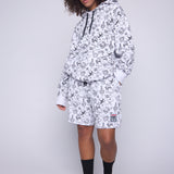 Vision Street Wear Aop Tattoo Hoodie Ivory