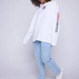 Vision Street Wear Puffy Print T-Shirt Ivory