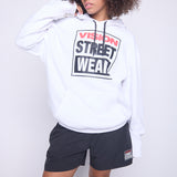 Vision Street Wear Iconic Logo Hoodie Ivory