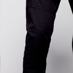 HENDRIX - 5 Pocket  Moto Stitch Jogger - Black - DENIM SOCIETY™