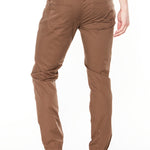 JAGGER - 5 Pocket Twill Classic Jogger - Tobacco - DENIM SOCIETY™