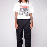 Vision Street Wear OLI Straight Leg Denim With Adjustable Bottom Hem Black