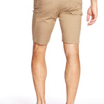 CASH - Mens Ripstop Moto Stitch Short - Beige - DENIM SOCIETY™