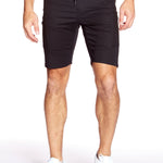 CASH -Mens Ripstop Moto Stitch Short - Black - DENIM SOCIETY™