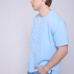 Vision Street Wear Embossed Logo Sweatshirt Blue Cloud