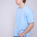 Vision Street Wear Embossed Logo Sweatshirt Blue Cloud