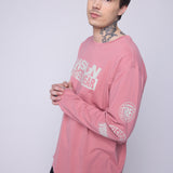 Vision Street Wear Team Logo T-Shirt Dusty Rose