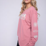 Vision Street Wear Team Logo T-Shirt Dusty Rose