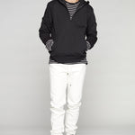 JAGGER - 5 Pocket Soft French Terry Classic Jogger - Off White - DENIM SOCIETY™