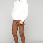 JAGGER - 5 Pocket Twill Classic Jogger - Tobacco - DENIM SOCIETY™