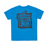 Safety Pin Logo T-Shirt - Blue