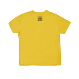 Vision Street Wear Face Print Logo T-Shirt Yellow