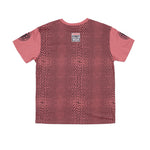 Vision Street Wear Broken Check T-Shirt Dusty Rose