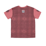 Vision Street Wear Broken Check T-Shirt Dusty Rose