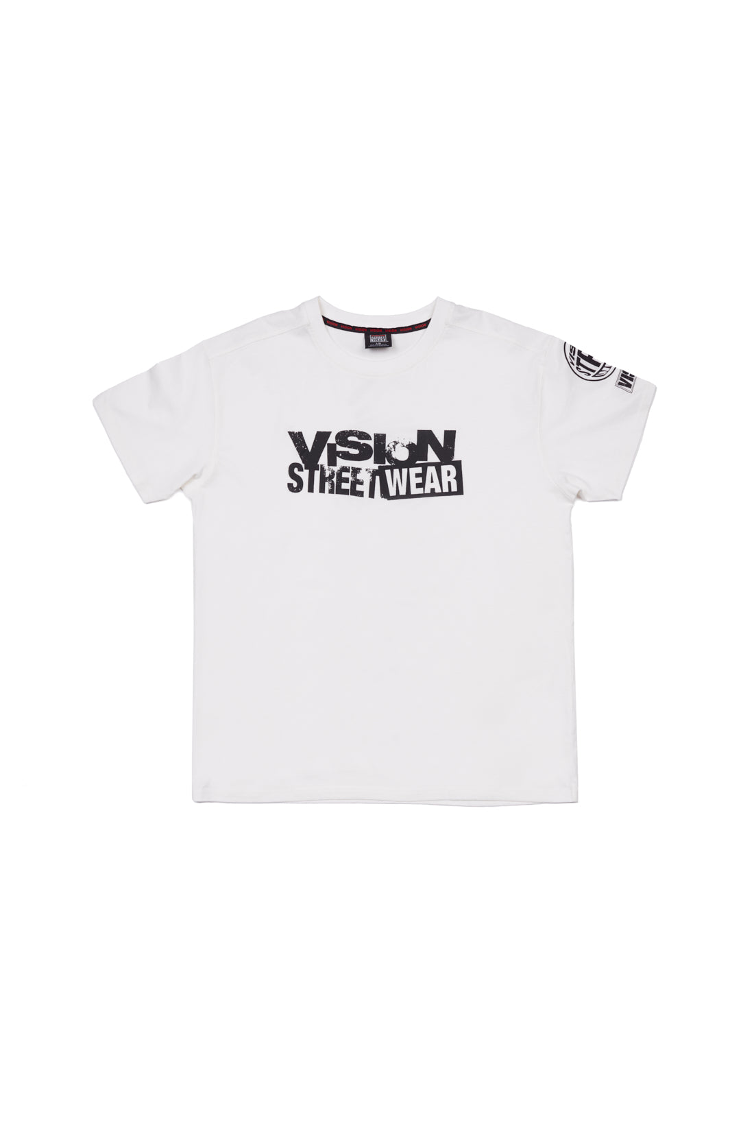 Vision Street Wear Team Logo T-Shirt Ivory